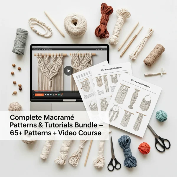 Complete Macramé Patterns & Tutorials Bundle