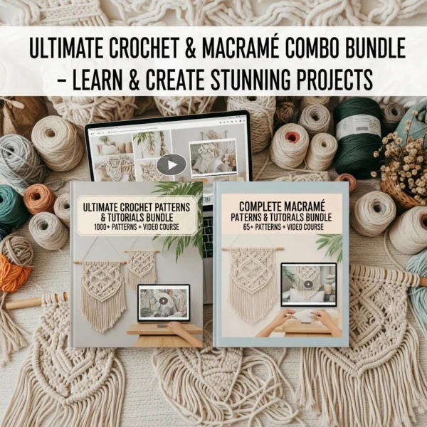 Ultimate Crochet & Macramé Combo Bundle