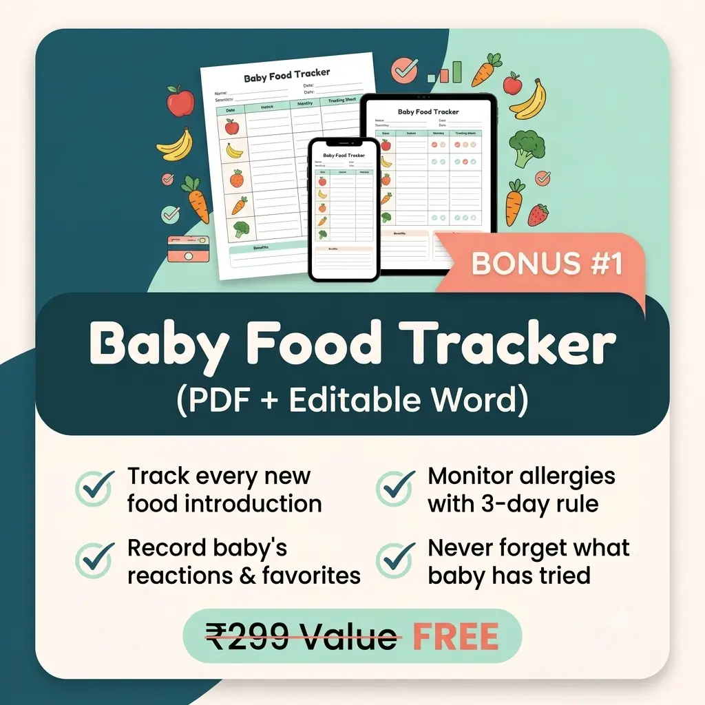 Bonus 1: Baby Food Tracker