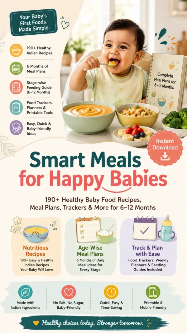 190+ Easy Nutritious Baby Food Recipes + Meal Plan