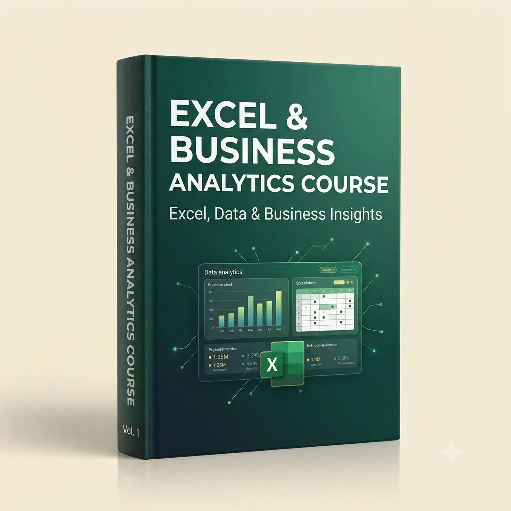 Excel & Business Analytics course