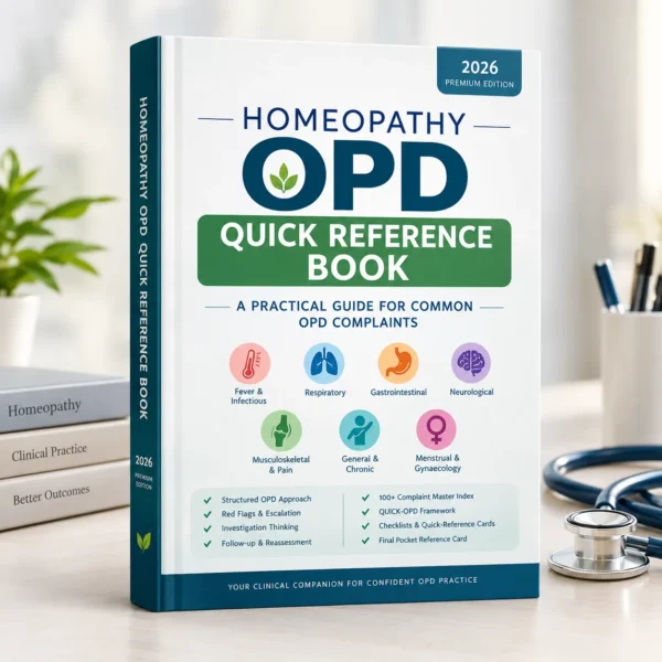 Homeopathy OPD Quick Reference ebook