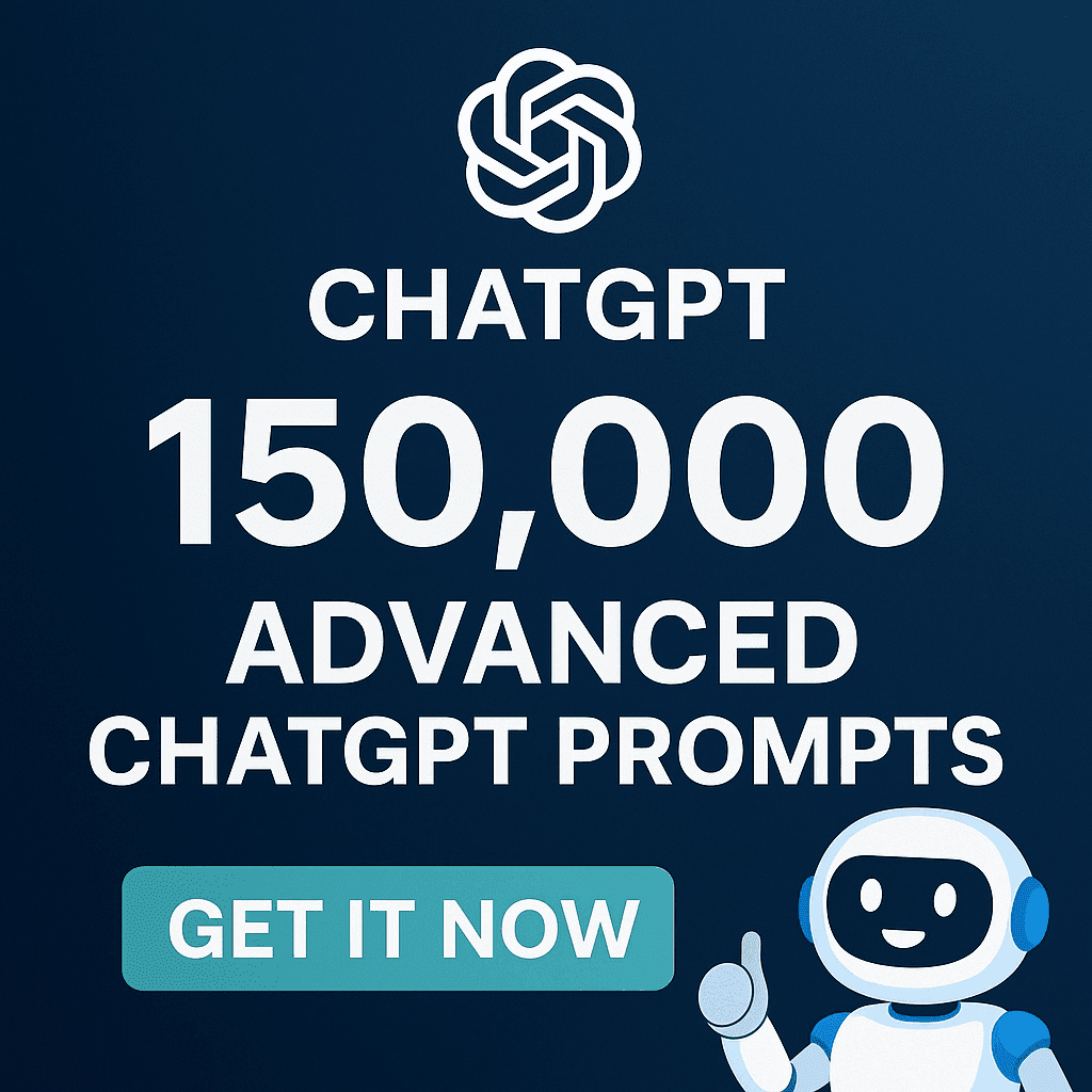 150,000+ Advanced ChatGPT Prompts Bundle + Free AI Mastery Course